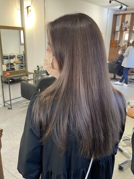 イブヘアー(eve. Hair) 綺麗め可愛いショコラカラー