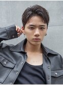 小久保styleフェザーパーマフェザーショートグレーエンドカラー