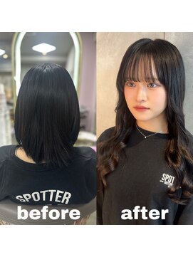 ガルボヘアー 心斎橋店(garbohair) アメ村×韓国風×エクステ