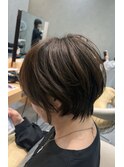 【大人くびれショートボブ/Aujuaトリートメント】