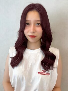 ソア 並木坂(Soa) 熊本/チェリーレッド/透明感カラー/暖色カラー/Minori