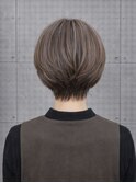 グレイカラー/ココアブラウン/艶カラー/50代/シャンパンベージュ