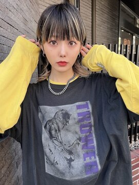 ジーナリア(Xena ria) フェザーショート/くすみベージュ/ラベンダーミルクティー★53