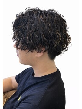 ルーム(room) センターパート×ツイストスパイラル