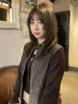 ブロック ジャポン(bloc japon) オリーブブラウン レイヤーカット