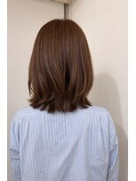 ペスカケイクリエイティブ(PESCA K-CREATIVE)&nbsp;大人グレージュ×くびれミディアムレイヤー