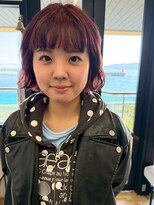 フィルム(FiLMs)&nbsp;ゆるふわカールショートボブ/透明感ピンクブラウン