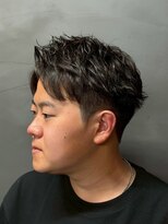 ノーエン(noen) スパイラルパーマ メンズカット メンズパーマ 韓国眉毛 眉カット
