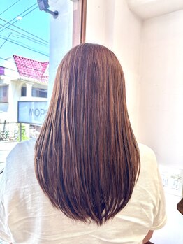 モップス アール(MOPS R)の写真/【COTA、COREME】お客様の髪質やなりたい質感に合わせてその場で調合、髪に優しい生活始めてみませんか？