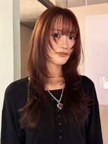 ノラジャーニー(NORA Journey)&nbsp;上田/シャギーレイヤーカットハッシュカットロングウルフカット