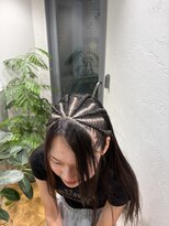 リエート 四条河原町(Lieto) 学割ヘアセットハーフコーンロウブレイズメンズコーンロウ