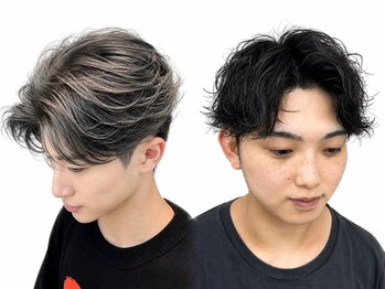 ビューブルー 亀戸錦糸町(VIEW BLUE)の写真/トレンド感のあるメンズパーマからビジネスまで一流stylistがあなたに似合うstyleをご提案!再現性も高い◎