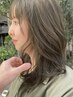 【SNSトレンド】透明感ミントカラー ＋ 似合わせカット / ワンカラー