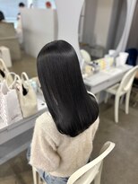 リラクオーレ 三宮 元町(LIRA CUORE) オリーブグレー×酸性縮毛矯正