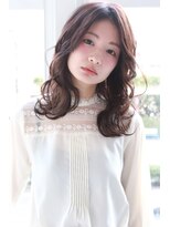 リリィ ヘアデザイン(LiLy hair design) LiLy hair design　～　波まきセミロング