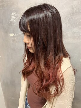 ロア 福岡天神本店(LORE) ナチュラルピンクグラデーション☆