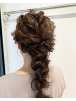 ヘアーサロン シバノ(Hair Salon SHIBANO) 編みおろしスタイル