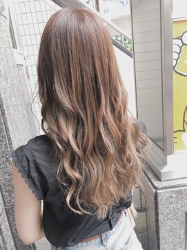 フラミューム 恵比寿(flammeum) ベージュグラデーションすた