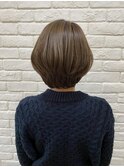 ハイライトショートボブ