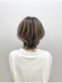 ウルフグレージュカラー