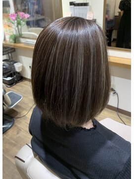 ニーズヘアー(Needs hair) ハイライトカラーアッシュグレージュ