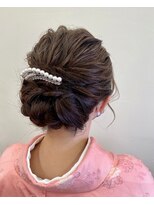 カットスペース アンリササラ ふわふわヘアセット