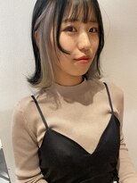 ラパンセベージュ(LA PENSEE BEIGE)&nbsp;ホワイトシルバーインナーカラー