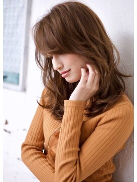 アール 北千住店(ar) 20代/30代/40代/ふわミディ/小顔/ベージュ/グレージュ[北千住]