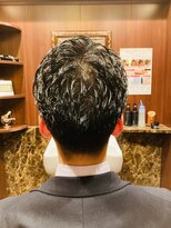 ヒロギンザ 新橋日比谷口店(HIRO GINZA)&nbsp;ビジネス束感パーマ　新橋　理容室　床屋　ヒロ銀座　日比谷