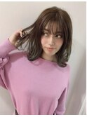 《New-Line 代表YUTAKA》切りっぱなしニュアンス外ハネレイヤー