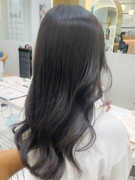 ロンドプランタン 恵比寿(Lond Printemps) 重さ残したロングレイヤー似合わせカットアースカラーナチュラル