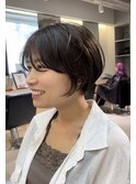【NIKO】福岡天神大名伸ばしかけマッシュショート大人可愛い