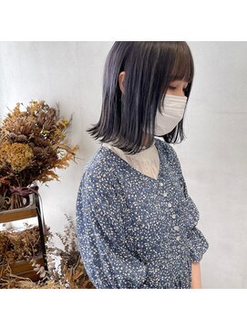 ミント(mint) 外ハネボブ/ウルフ/プチウルフ/顔周りカット