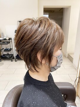 プログレス 東久留米店(PROGRESS) レイヤーカット/白髪ぼかし/髪質改善／ハイライト