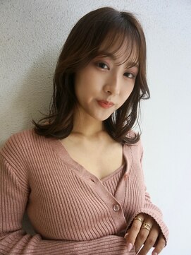 ブゾン(buZon) 【buZonブゾン】大人くびれミディ×マロンベージュ