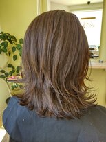 ヘアーライフイチゴイチエ(Hair Life 151A)&nbsp;外ハネミディ