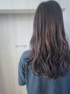 ユラギ(yuragi) yuragi鈴木　お客様スタイル×ショコラアッシュ