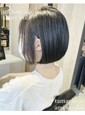 コンパクトミニbob/たまプラーザ髪質改善オージュアサロン