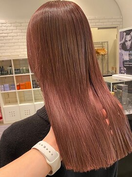 ディフィーノ 青山(DIFINO) 【DIFINO 青山】ブリーチなし透明感カラー/ローズブラウン