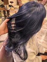 エミュー(emue) 韓国カラー艶感ネイビーブルー