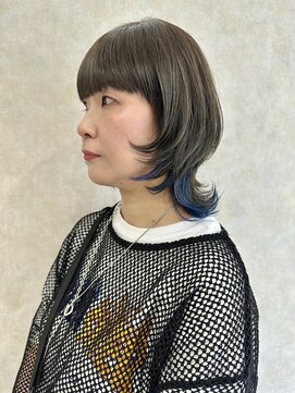 ロエン 西岡崎店(ROEN) #ナチュラルウルフ/20代/30代/40代/髪質改善/インナーカラー