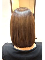 ヘアー グリーン(hair green) ツヤツヤハイトーンカラー40代50代