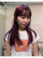 ネルケ 立川(nelke)&nbsp;ブリーチなしでできるカシスカラー