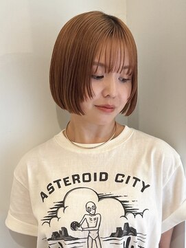 ローネス(LONESS) ぷつっとボブ　コンパクトボブ　姫カット　顔まわりレイヤー