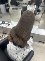 ペレ 栄店(PELE) 前髪/アンブレラカラー/こなれミディ/イメチェン/ウェーブパーマ