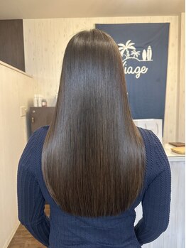 ヴィアージュ(Viage)の写真/【絹髪/髪質改善】艶感のある髪質は人の印象を大きく変える！ロングヘアの維持もまずはトリートメントから*
