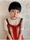 ナチュラルつるっとボブショート