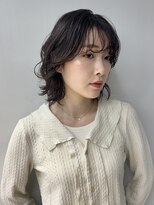 コテ巻風パーマ