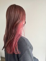 ファミリエ(familier)&nbsp;ロングスタイル　インナーカラー