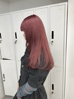 ペレ 渋谷(PELE)&nbsp;ホワイトグレージュ/デジタルパーマ/チェリーブラウン/渋谷